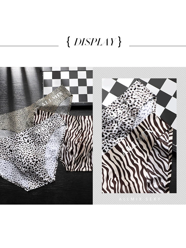3 Pack ALLMIX Men's 3D Pouch Sexy Leopard Print Ice Silk Briefs(3 Pack Mens 3d Pouch Sexy Leopard Print Ice Silk Briefs) 7 3 Pack ALLMIX Men's 3D Pouch Sexy Leopard Print Ice Silk Briefs(3 Pack Mens 3d Pouch Sexy Leopard Print Ice Silk Briefs) - Image 7