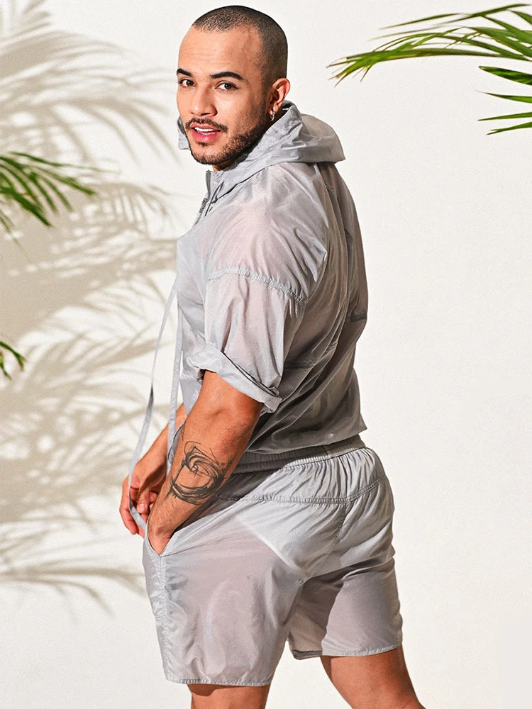 Men’s Half Sleeve Hooded Activewear Tops(Men S Half Sleeve Hooded Activewear Tops) 8 Men’s Half Sleeve Hooded Activewear Tops(Men S Half Sleeve Hooded Activewear Tops) - Image 8