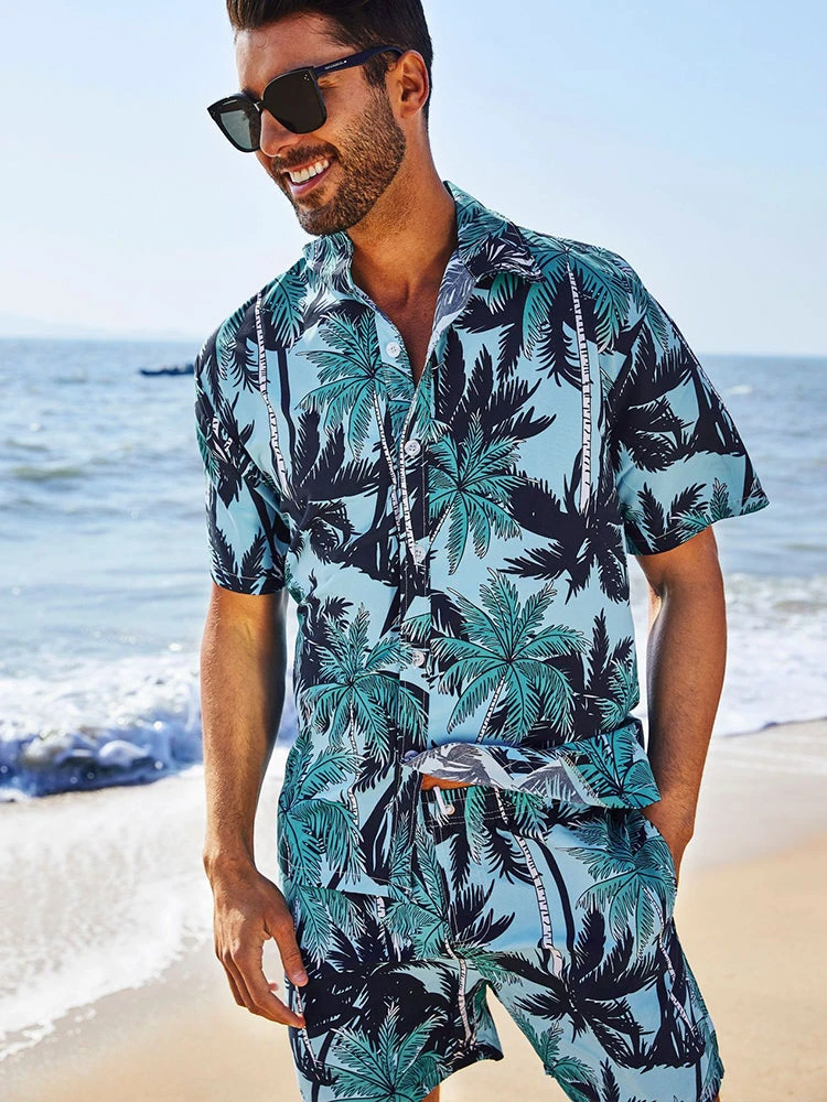 Men’s Beach Summer Holiday Patterned Sets(Men S Beach Holiday Patterned Sets) 2 Men’s Beach Summer Holiday Patterned Sets(Men S Beach Holiday Patterned Sets) - Image 2