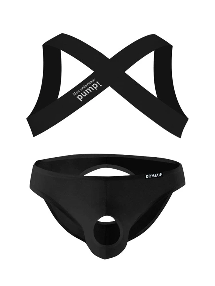 Men's Athletic High-Elasticity Compression Activewear Shoulder Strap & Underwear(Mens Athletic High Elasticity Compression Activewear Tops Underwear) 20 Men's Athletic High-Elasticity Compression Activewear Shoulder Strap & Underwear(Mens Athletic High Elasticity Compression Activewear Tops Underwear) - Image 20