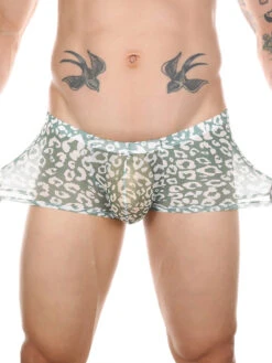 4 Pack Leopard Print See-through Mesh Trunks(4 Pack Leopard Print See Through Mesh Trunks) 25 4 Pack Leopard Print See-through Mesh Trunks(4 Pack Leopard Print See Through Mesh Trunks) -Mr Saker 1 11 c88983a7 621e 4c48 96f9 9bf0e3168d94