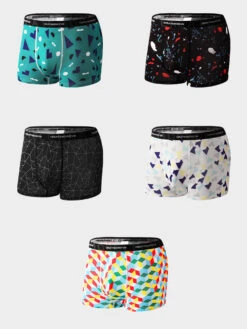 4 Pack Men's Mid-Rise Lightweight Printed Seamless Comfort Trunks(4 Pack Mens Mid Rise Lightweight Printed Seamless Comfort Trunks) 28 4 Pack Men's Mid-Rise Lightweight Printed Seamless Comfort Trunks(4 Pack Mens Mid Rise Lightweight Printed Seamless Comfort Trunks) -Mr Saker 1 11 f36accf3 2449 42bb b2f4 e87f02986b4e