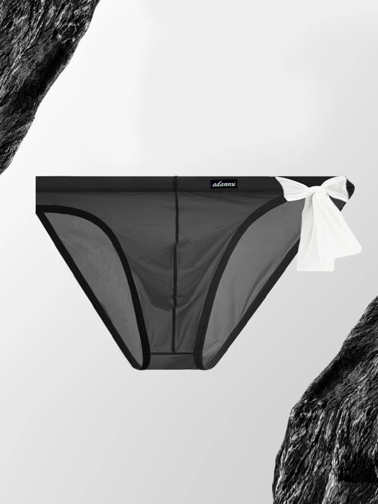 2 Pack Men's Nylon Ultra-Thin Breathable Semi-Transparent Sexy Briefs(2 Pack Mens Nylon Ultra Thin Breathable Semi Transparent Sexy Briefs) 3 2 Pack Men's Nylon Ultra-Thin Breathable Semi-Transparent Sexy Briefs(2 Pack Mens Nylon Ultra Thin Breathable Semi Transparent Sexy Briefs) - Image 3