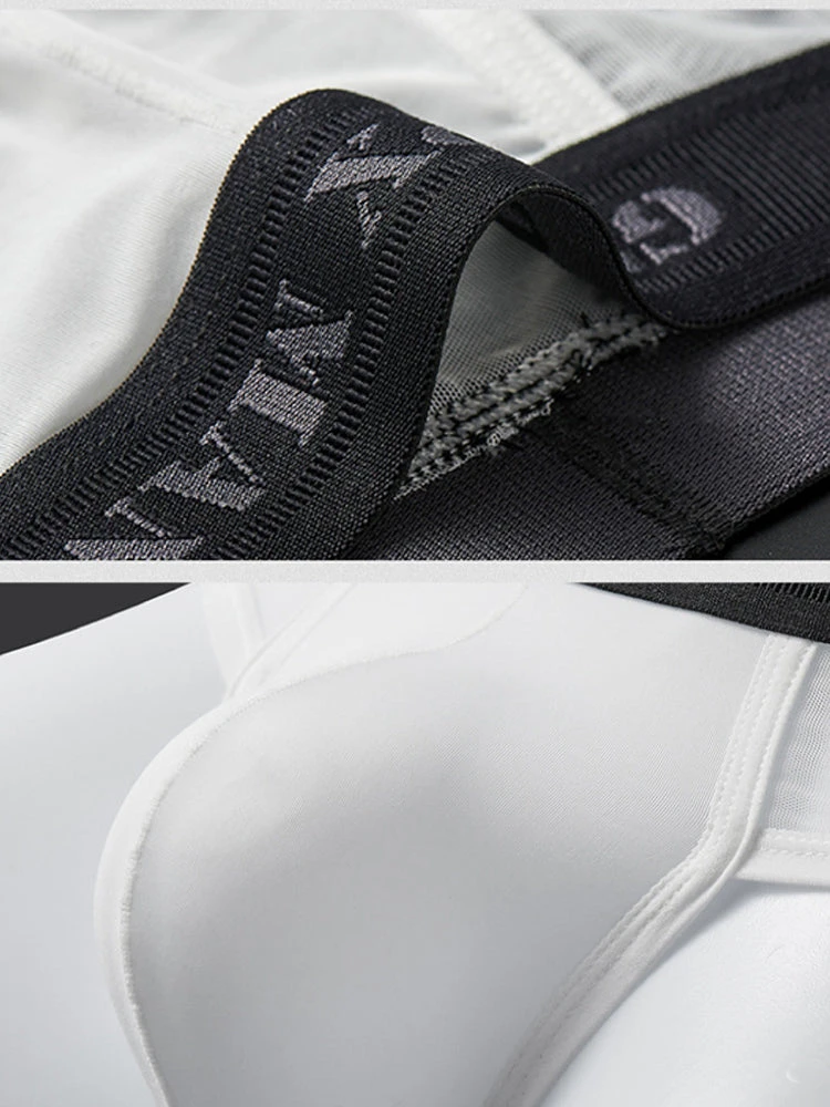 2 Pack Men's Ice Silk Semi-Transparent Mesh U-Convex Pouch Breathable Sexy Sport Briefs(2 Pack Mens Ice Silk Semi Transparent Mesh U Convex Pouch Breathable Sexy Sport Briefs) 3 2 Pack Men's Ice Silk Semi-Transparent Mesh U-Convex Pouch Breathable Sexy Sport Briefs(2 Pack Mens Ice Silk Semi Transparent Mesh U Convex Pouch Breathable Sexy Sport Briefs) - Image 3