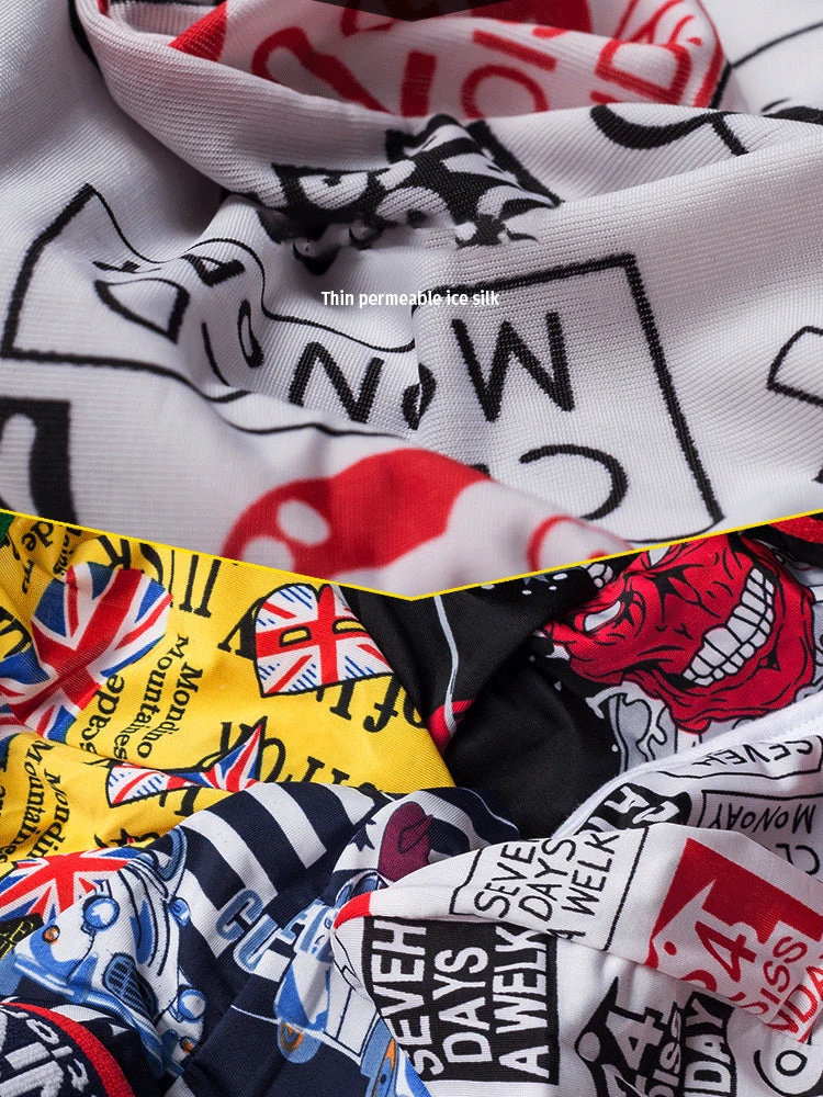 3-pack Men's Low-rise Wide-hem Elastic Printed Hip-baring Thongs(3 Pack Mens Low Rise Wide Hem Elastic Printed Hip Baring Thongs) 17 3-pack Men's Low-rise Wide-hem Elastic Printed Hip-baring Thongs(3 Pack Mens Low Rise Wide Hem Elastic Printed Hip Baring Thongs) - Image 17