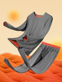 Men's Seamless Double-sided Round Neck Thermal Underwear Set(Mens Seamless Double Sided Round Neck Thermal Underwear Set) 24 Men's Seamless Double-sided Round Neck Thermal Underwear Set(Mens Seamless Double Sided Round Neck Thermal Underwear Set) -Mr Saker 1 12 1c8609a5 f656 44e0 bbc9 8b5d1b0bb418