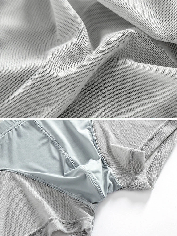 Sexy Panelled Mesh Trunks For Men(Sexy Panelled Mesh Trunks For Men) 7 Sexy Panelled Mesh Trunks For Men(Sexy Panelled Mesh Trunks For Men) - Image 7