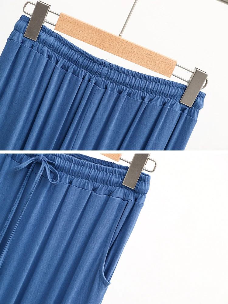 Modal Men's Long Sleeve Long Pants Pajamas | Deep Pocket Thin Plus Size Soft Breathable Loungewear(Modal Mens Long Sleeve Long Pants Pajamas Deep Pocket Thin Plus Size Soft Breathable Loungewear) 11 Modal Men's Long Sleeve Long Pants Pajamas | Deep Pocket Thin Plus Size Soft Breathable Loungewear(Modal Mens Long Sleeve Long Pants Pajamas Deep Pocket Thin Plus Size Soft Breathable Loungewear) - Image 11