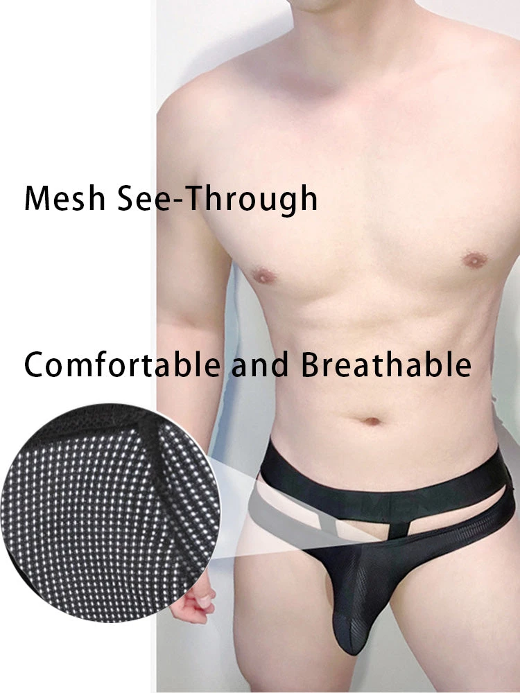 2 Pack Men's Mesh Breathable Multi-Functional Lifting Briefs(2 Pack Mens Mesh Breathable Multi Functional Lifting Briefs) 8 2 Pack Men's Mesh Breathable Multi-Functional Lifting Briefs(2 Pack Mens Mesh Breathable Multi Functional Lifting Briefs) - Image 8