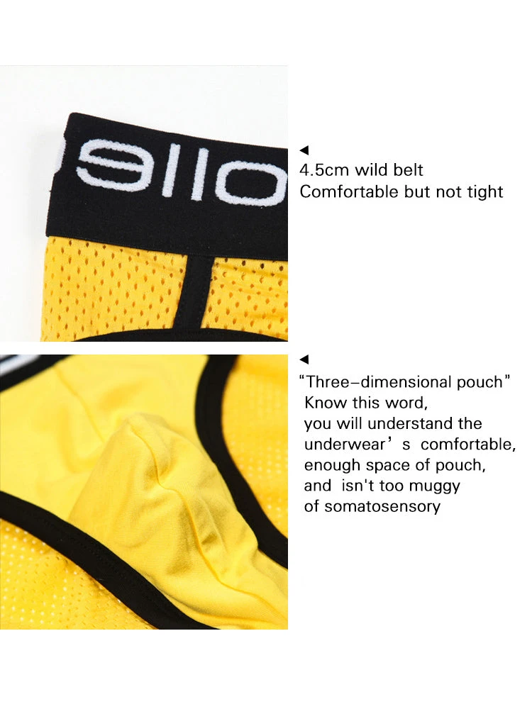 3 Pack Ball Support Pouch Breathable Briefs(3 Pack Ball Support Pouch Breathable Briefs) 7 3 Pack Ball Support Pouch Breathable Briefs(3 Pack Ball Support Pouch Breathable Briefs) - Image 7