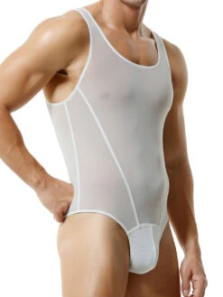 Men's Sexy Mesh Wrestling Singlet Bodysuit(Mens Sexy Mesh Wrestling Singlet Bodysuit) 34 Men's Sexy Mesh Wrestling Singlet Bodysuit(Mens Sexy Mesh Wrestling Singlet Bodysuit) -Mr Saker 1 12 99776eaf 33db 445d 96f1 fc36cbf021ff