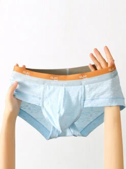 3 Pack Men's Baby Cotton High-Stretch Skin-Friendly Breathable Briefs(3 Pack Mens Baby Cotton High Stretch Skin Friendly Breathable Briefs)