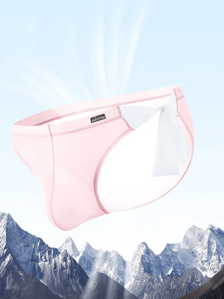 2 Pack Men's Nylon Ultra-Thin Breathable Semi-Transparent Sexy Briefs(2 Pack Mens Nylon Ultra Thin Breathable Semi Transparent Sexy Briefs) 4 2 Pack Men's Nylon Ultra-Thin Breathable Semi-Transparent Sexy Briefs(2 Pack Mens Nylon Ultra Thin Breathable Semi Transparent Sexy Briefs) - Image 4