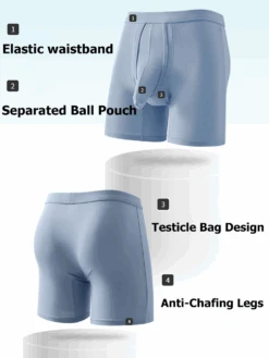 Sexy Separated Ball Pouch Boxer Briefs For Men(Sexy Separated Ball Pouch Boxer Briefs For Men) 25 Sexy Separated Ball Pouch Boxer Briefs For Men(Sexy Separated Ball Pouch Boxer Briefs For Men) -Mr Saker 1 13