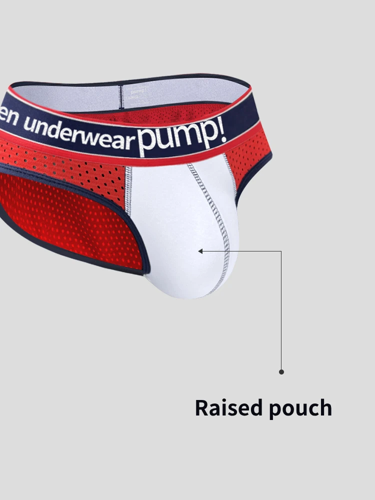 2 Pack Men's Breathable Mesh Comfortable U-convex Large Pouch Sports Briefs(2 Pack Mens Breathable Mesh Comfortable U Convex Large Pouch Sports Briefs) 8 2 Pack Men's Breathable Mesh Comfortable U-convex Large Pouch Sports Briefs(2 Pack Mens Breathable Mesh Comfortable U Convex Large Pouch Sports Briefs) - Image 8