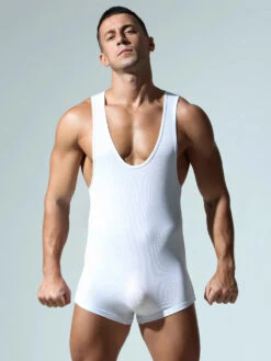 Men's Wrestling Suit Fitness Home Bodysuit(Mens Wrestling Suit Fitness Home Bodysuit)