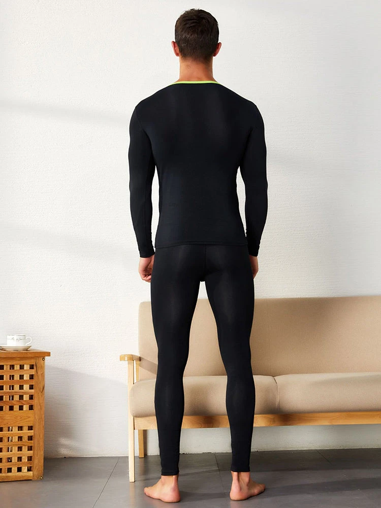 Men's Splicing Lines Cotton Thermal Underwear Set(Mens Splicing Lines Cotton Thermal Underwear Set) 14 Men's Splicing Lines Cotton Thermal Underwear Set(Mens Splicing Lines Cotton Thermal Underwear Set) - Image 14