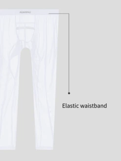 Men's Lightweight Semi-See-Through Sports Pants With Spacious Pouch(Mens Breathable Semi Transparent Sexy Black Silk Large Pouch Leggings) 28 Men's Lightweight Semi-See-Through Sports Pants With Spacious Pouch(Mens Breathable Semi Transparent Sexy Black Silk Large Pouch Leggings) -Mr Saker 1 13 5