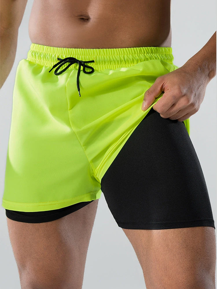 Men's Minimalist Design Sporty Cut Odor-Control Board Shorts(Mens Minimalist Design Sporty Cut Odor Control Board Shorts) 4 Men's Minimalist Design Sporty Cut Odor-Control Board Shorts(Mens Minimalist Design Sporty Cut Odor Control Board Shorts) - Image 4
