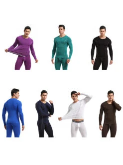 Men's Round Neck Solid Color Bamboo Fiber Thermal Underwear Set(Mens Round Neck Solid Color Bamboo Fiber Thermal Underwear Set) 22 Men's Round Neck Solid Color Bamboo Fiber Thermal Underwear Set(Mens Round Neck Solid Color Bamboo Fiber Thermal Underwear Set) -Mr Saker 1 13 53564156 f7e0 409b 96a6 0b97452e1997