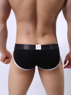Zipper Belt Printed Cotton Pouch Briefs(Zipper Belt Printed Cotton Pouch Briefs) -Mr Saker 1 13 6260c896 e12a 4bc6 b023 c87002654cb6