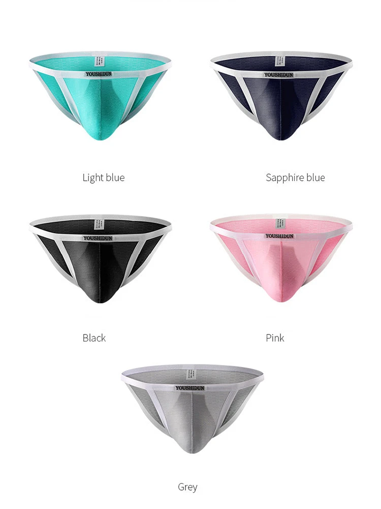 3-pack Men's Low Waist Sexy Narrow Hem Breathable Briefs(3 Pack Mens Low Waist Sexy Narrow Hem Breathable Briefs) 12 3-pack Men's Low Waist Sexy Narrow Hem Breathable Briefs(3 Pack Mens Low Waist Sexy Narrow Hem Breathable Briefs) - Image 12