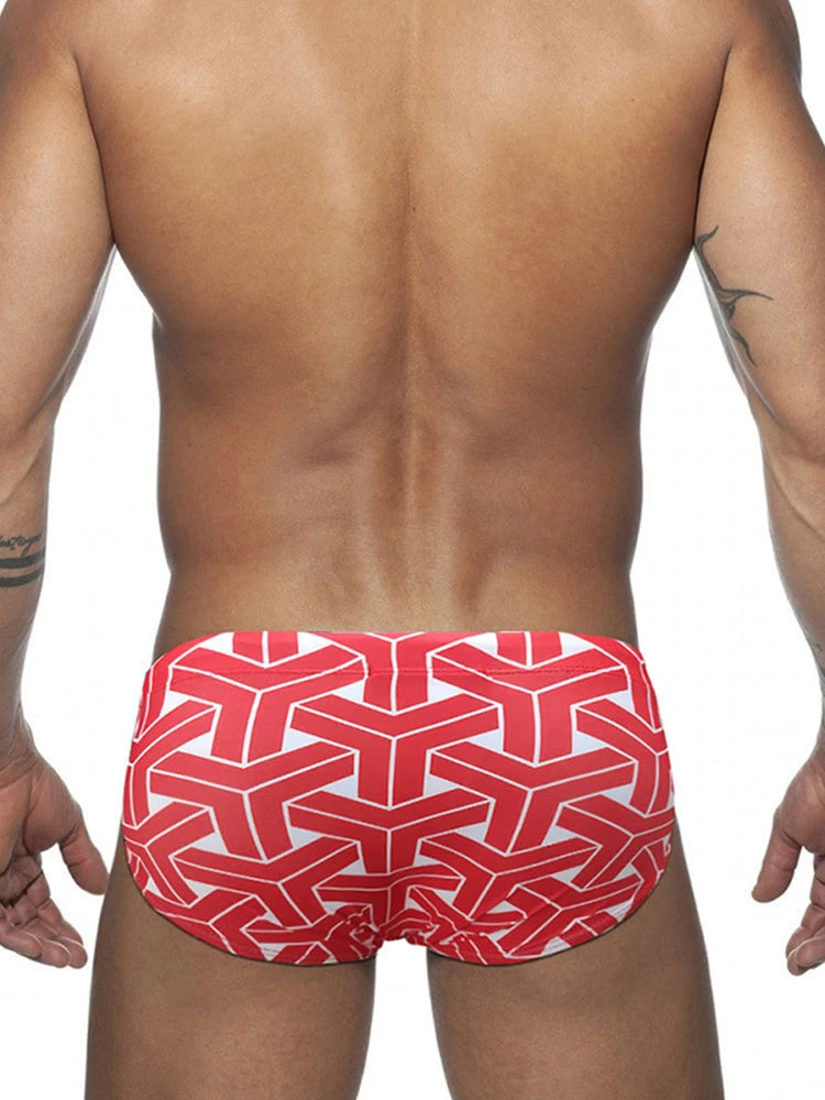Men's 3D Pouch Printed Fitness Swim Briefs(Mens 3d Pouch Printed Fitness Swim Brief) 10 Men's 3D Pouch Printed Fitness Swim Briefs(Mens 3d Pouch Printed Fitness Swim Brief) - Image 10