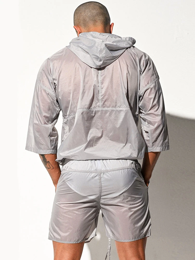 Men’s Half Sleeve Hooded Activewear Tops(Men S Half Sleeve Hooded Activewear Tops) 10 Men’s Half Sleeve Hooded Activewear Tops(Men S Half Sleeve Hooded Activewear Tops) - Image 10