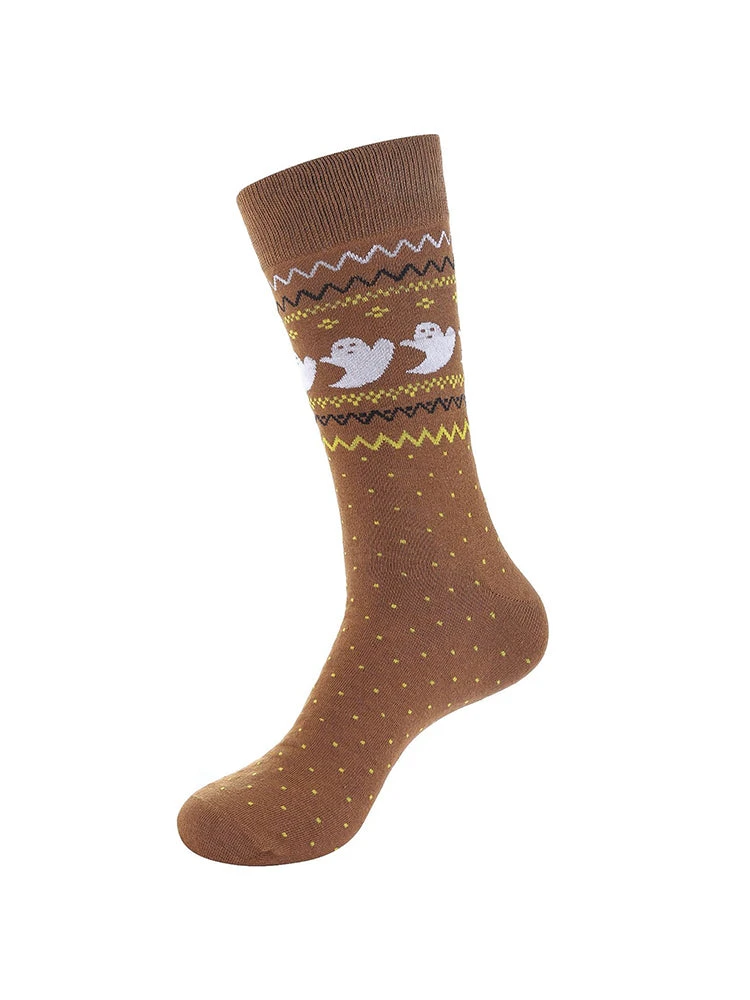 4 Pairs Pumpkin Personality Skeleton Cartoon Trendy Cotton Crew Socks(4 Pairs Pumpkin Personality Skeleton Cartoon Trendy Cotton Crew Socks) 16 4 Pairs Pumpkin Personality Skeleton Cartoon Trendy Cotton Crew Socks(4 Pairs Pumpkin Personality Skeleton Cartoon Trendy Cotton Crew Socks) - Image 16