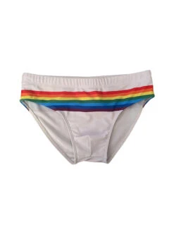 Men's Colorful Striped Stretch Fit Comfy Waistband Swim Briefs(Mens Colorful Striped Stretch Fit Comfy Waistband Swim Briefs) 22 Men's Colorful Striped Stretch Fit Comfy Waistband Swim Briefs(Mens Colorful Striped Stretch Fit Comfy Waistband Swim Briefs) -Mr Saker 1 13 ac44d643 9b3f 4fe2 8d16 2e63d6397ffc