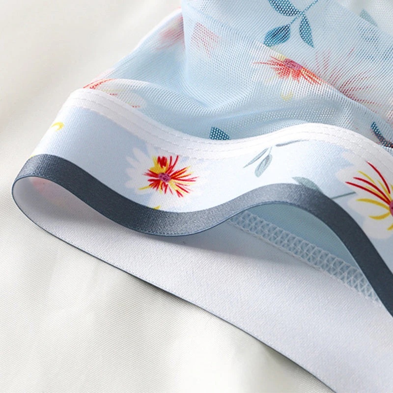 4 Pack Men’s Flower Print Pouch Briefs(Men S Flower Print Pouch Briefs) 5 4 Pack Men’s Flower Print Pouch Briefs(Men S Flower Print Pouch Briefs) - Image 5