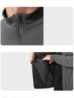 Windproof And Fluff Warm Training Coat For Men(Windproof And Fluff Warm Training Coat For Men) -Mr Saker 1 13 d6beeede 53fc 440c 9044 94f8e9968501