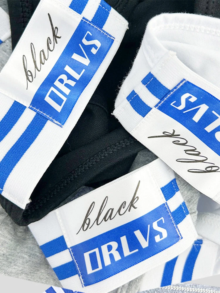 2-pack Men's High-cut Cotton Navy Striped Stretch Briefs(2 Pack Mens High Cut Cotton Navy Striped Stretch Briefs) 3 2-pack Men's High-cut Cotton Navy Striped Stretch Briefs(2 Pack Mens High Cut Cotton Navy Striped Stretch Briefs) - Image 3