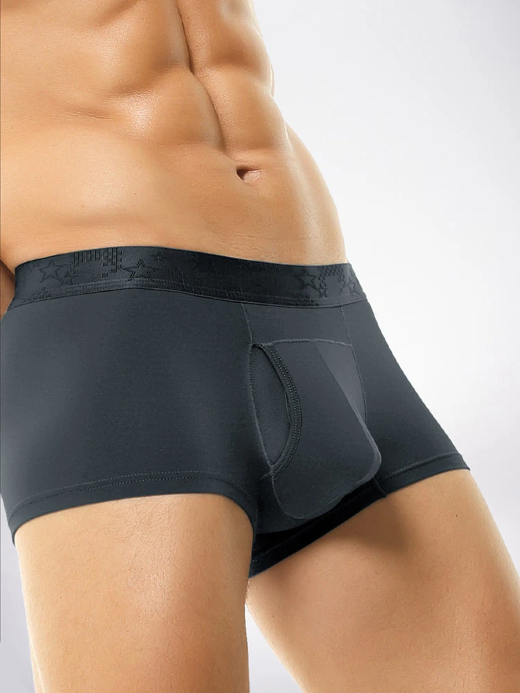 4 Pack Men’s Support Pouch Trunks With Functional Fly(4 Pack Men S Support Pouch Trunks With Functional Fly) 2 4 Pack Men’s Support Pouch Trunks With Functional Fly(4 Pack Men S Support Pouch Trunks With Functional Fly) - Image 2