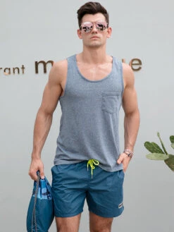 Men’s Neon Drawstring Swim Board Shorts(Men S Neon Drawstring Swim Board Shorts) -Mr Saker 1 14 0f1088b1 83a5 4a84 8ba6 a88a242f7012