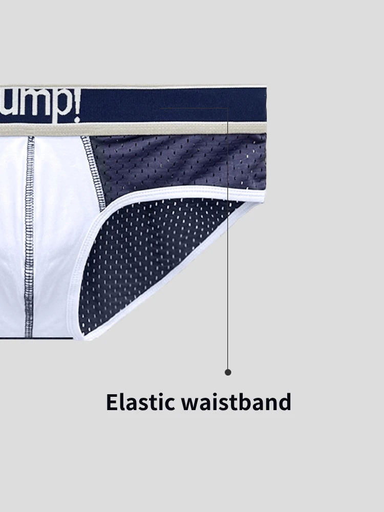 2 Pack Men's Breathable Mesh Comfortable U-convex Large Pouch Sports Briefs(2 Pack Mens Breathable Mesh Comfortable U Convex Large Pouch Sports Briefs) 9 2 Pack Men's Breathable Mesh Comfortable U-convex Large Pouch Sports Briefs(2 Pack Mens Breathable Mesh Comfortable U Convex Large Pouch Sports Briefs) - Image 9