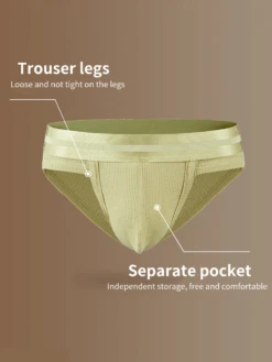 2 Pack Men's Waffle-Knit Cotton Separable Scrotum Support Briefs(2 Pack Mens Waffle Cotton Split Briefs With Independent Inner Pockets) 23 2 Pack Men's Waffle-Knit Cotton Separable Scrotum Support Briefs(2 Pack Mens Waffle Cotton Split Briefs With Independent Inner Pockets) -Mr Saker 1 14 17