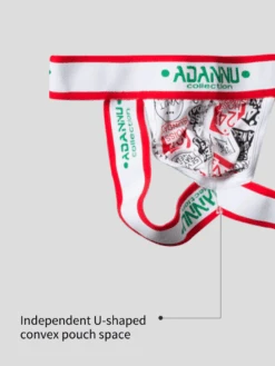 3-pack Men's Low-rise Wide-hem Elastic Printed Hip-baring Thongs(3 Pack Mens Low Rise Wide Hem Elastic Printed Hip Baring Thongs) 24 3-pack Men's Low-rise Wide-hem Elastic Printed Hip-baring Thongs(3 Pack Mens Low Rise Wide Hem Elastic Printed Hip Baring Thongs) -Mr Saker 1 14 5