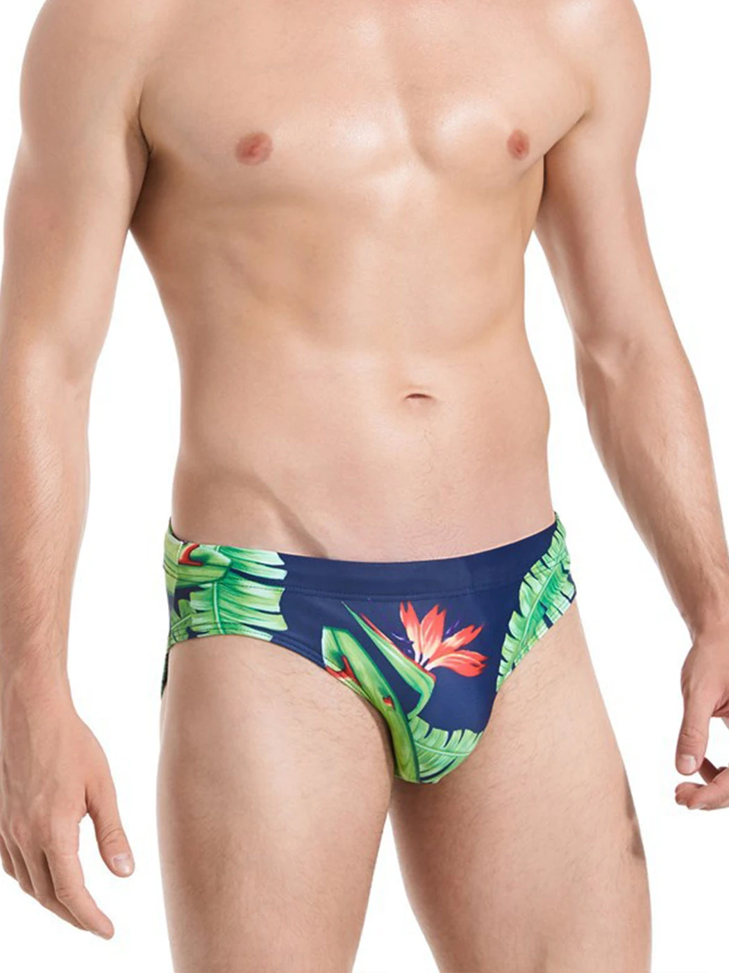 Men’s Floral Print Swim Briefs With Removable Pad(Men S Floral Print Swim Briefs With Removable Pad) 2 Men’s Floral Print Swim Briefs With Removable Pad(Men S Floral Print Swim Briefs With Removable Pad) - Image 2