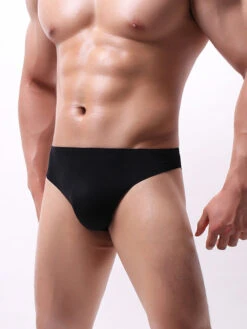 Men's Seamless Low Rise U-Convex Thong(Mens Seamless Solid Color Low Waist U Convex Pouch Briefs) 28 Men's Seamless Low Rise U-Convex Thong(Mens Seamless Solid Color Low Waist U Convex Pouch Briefs) -Mr Saker 1 14 741ab086 8651 4d62 9fb8 683869ef05d2