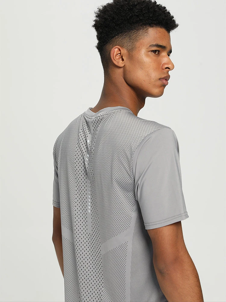 Men’s Breathable Crew Neck Mesh T-shirt(Men S Breathable Crew Neck Mesh T Shirt) 3 Men’s Breathable Crew Neck Mesh T-shirt(Men S Breathable Crew Neck Mesh T Shirt) - Image 3