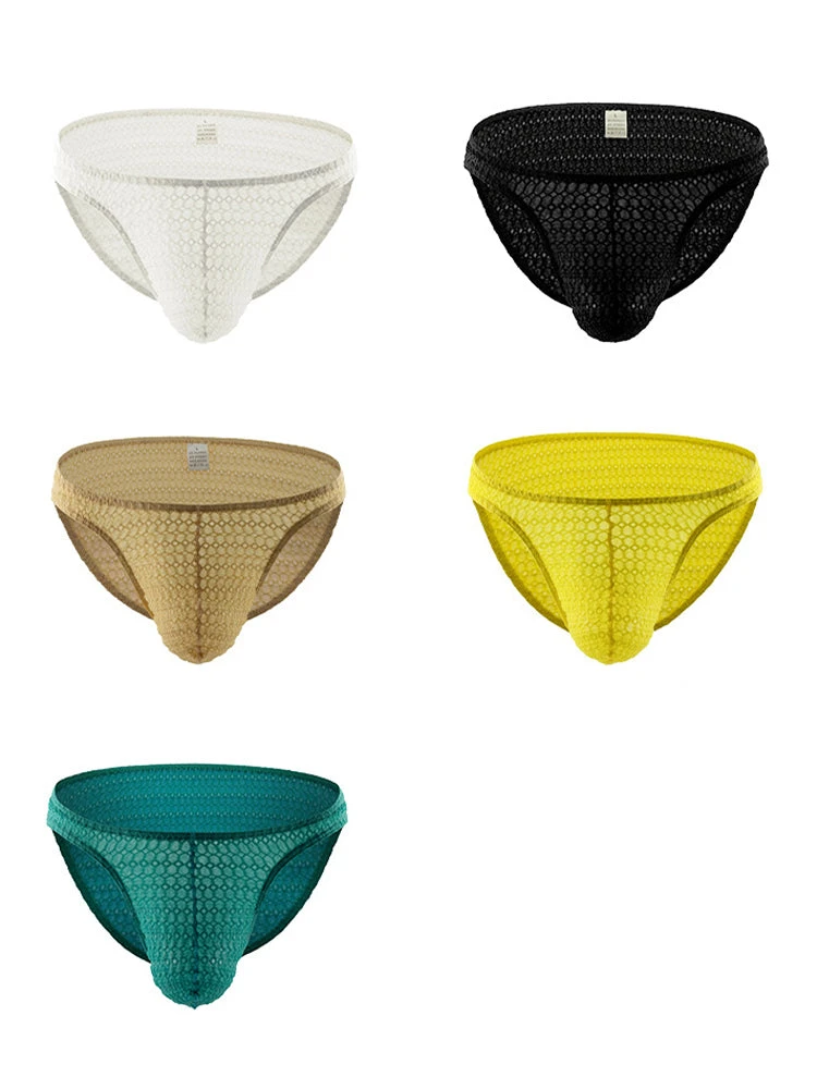 3-pack Men's Low-rise Sexy Mesh Lace Briefs(3 Pack Mens Low Rise Sexy Mesh Lace Briefs) 17 3-pack Men's Low-rise Sexy Mesh Lace Briefs(3 Pack Mens Low Rise Sexy Mesh Lace Briefs) - Image 17