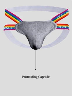 3-pack Men's Rainbow Cotton Thong(3 Pack Mens Rainbow Cotton Thong) 23 3-pack Men's Rainbow Cotton Thong(3 Pack Mens Rainbow Cotton Thong) -Mr Saker 1 15 5