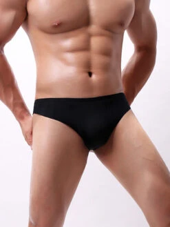 Men's Seamless Low Rise U-Convex Thong(Mens Seamless Solid Color Low Waist U Convex Pouch Briefs) 29 Men's Seamless Low Rise U-Convex Thong(Mens Seamless Solid Color Low Waist U Convex Pouch Briefs) -Mr Saker 1 15 5fb6df60 fb2e 41f9 942c 67fb12e6112e