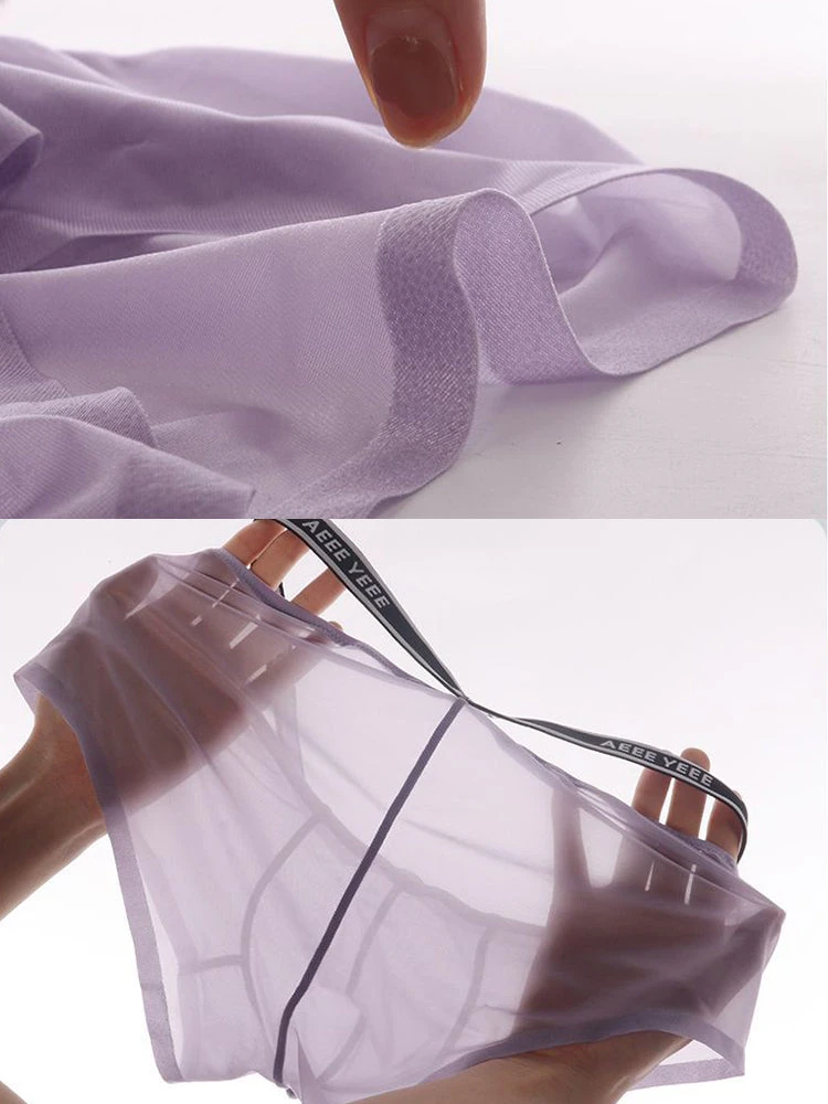 Men's Transparent Ice Silk Waistband Separate Briefs(Mens Transparent Ice Silk Waistband Separate Briefs) 7 Men's Transparent Ice Silk Waistband Separate Briefs(Mens Transparent Ice Silk Waistband Separate Briefs) - Image 7