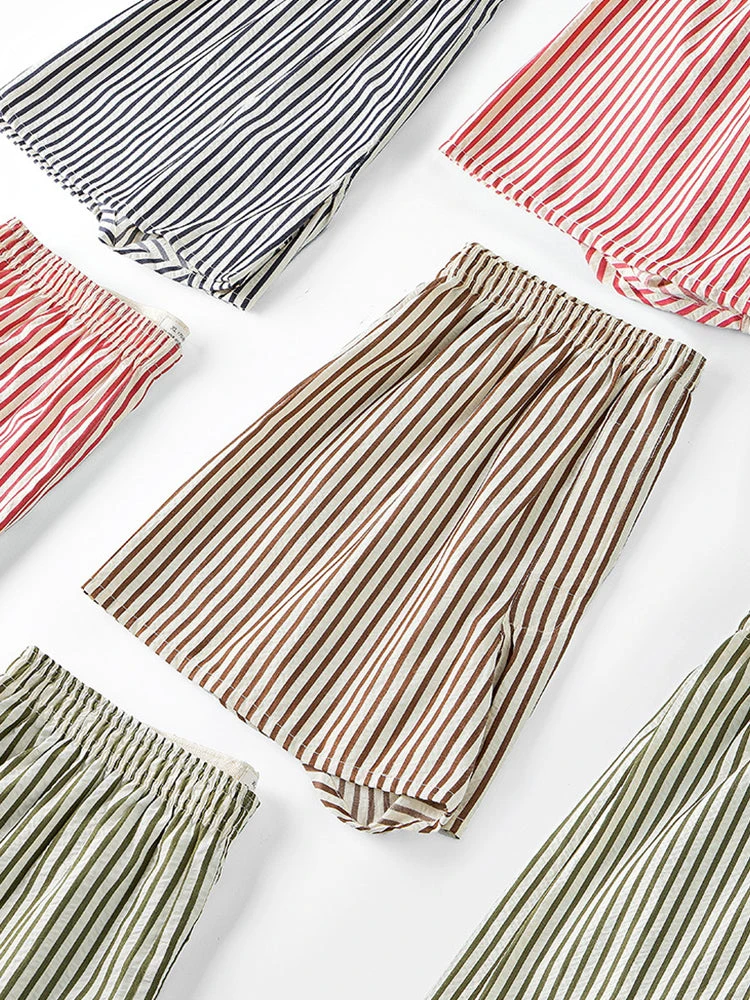 Men's Thin Loungewear Pants Loose Striped Breathable Shorts(Mens Thin Loose Striped Arrow Pants Breathable Shorts Comfortable Casual Boxer Briefs) 10 Men's Thin Loungewear Pants Loose Striped Breathable Shorts(Mens Thin Loose Striped Arrow Pants Breathable Shorts Comfortable Casual Boxer Briefs) - Image 10