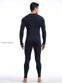 Men's Round Neck Solid Color Bamboo Fiber Thermal Underwear Set(Mens Round Neck Solid Color Bamboo Fiber Thermal Underwear Set) 31 Men's Round Neck Solid Color Bamboo Fiber Thermal Underwear Set(Mens Round Neck Solid Color Bamboo Fiber Thermal Underwear Set) -Mr Saker 1 15 8ce4e6d3 d7db 44f4 a75d d550efa3addf