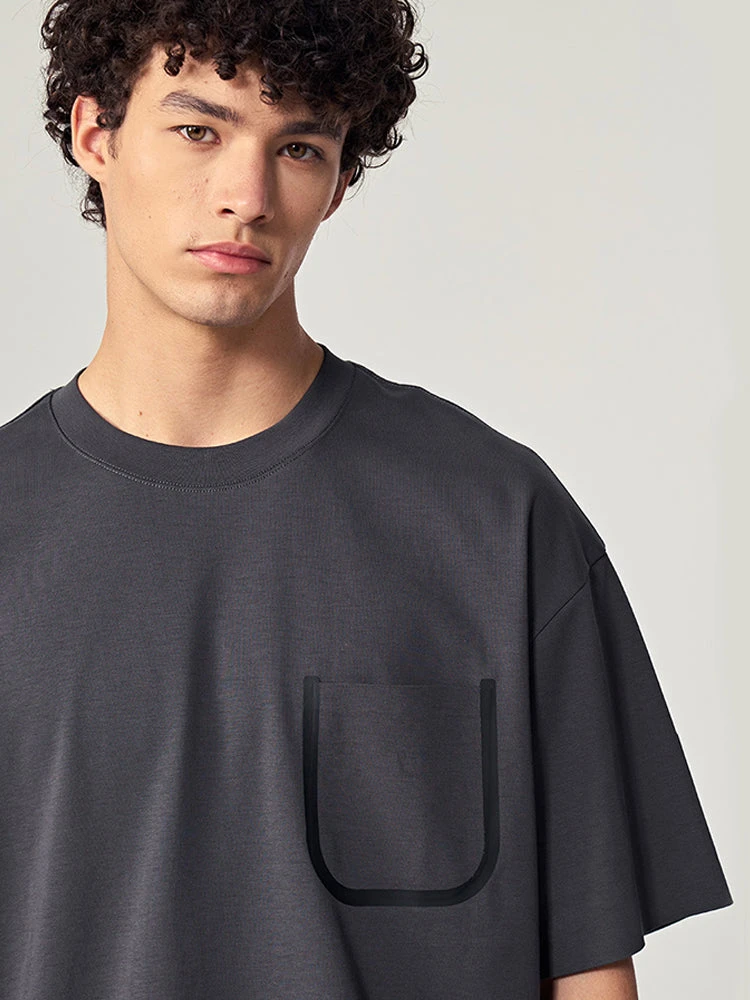 Men's Minimalist U-Shape Pocket Design T-Shirt(Mens Minimalist U Shape Pocket Design T Shirt) 6 Men's Minimalist U-Shape Pocket Design T-Shirt(Mens Minimalist U Shape Pocket Design T Shirt) - Image 6