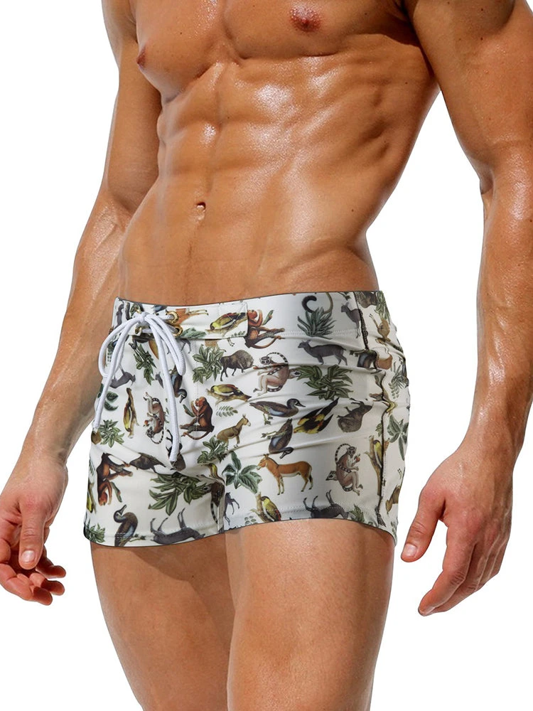 Men's Bold Prints Quick-Dry Fabric Seamless Comfort Swim Shorts & Trunks(Mens Bold Prints Quick Dry Fabric Seamless Comfort Swim Shorts Trunks) 11 Men's Bold Prints Quick-Dry Fabric Seamless Comfort Swim Shorts & Trunks(Mens Bold Prints Quick Dry Fabric Seamless Comfort Swim Shorts Trunks) - Image 11