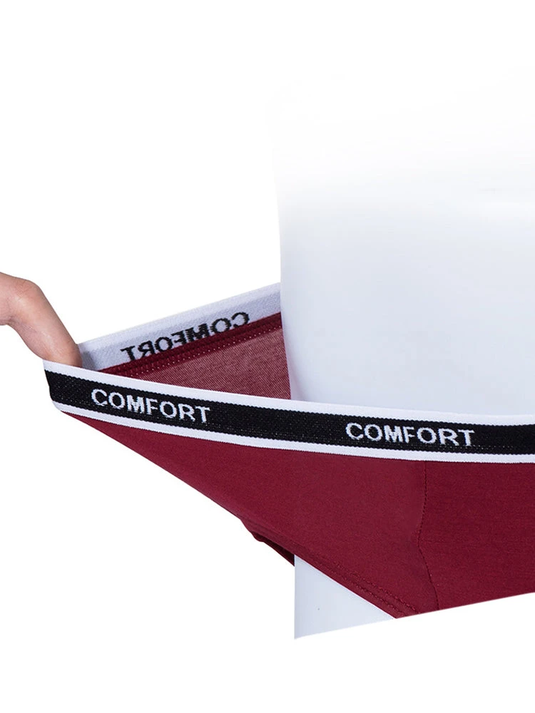 3 Pack Men's Soft And Breathable Solid Color Modal Briefs(3 Pcs Modal Soft Breathable Solid Mens Briefs Set) 11 3 Pack Men's Soft And Breathable Solid Color Modal Briefs(3 Pcs Modal Soft Breathable Solid Mens Briefs Set) - Image 11